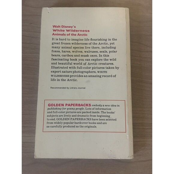 Walt Disney's WHITE WILDERNESS Animals of the Artic VTG 1969 Color Illustrated - Picture 2 of 3